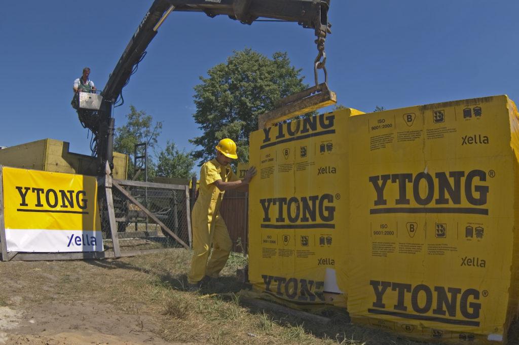 маркування стінових газоблоків Ytong