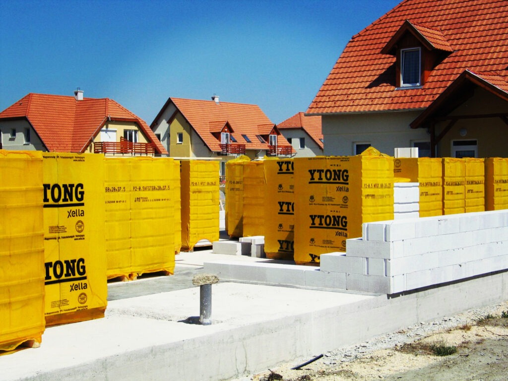 Стандарт одношарових стін: газоблок Ytong Forte
