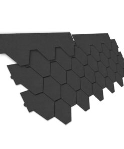 Бітумна черепиця Nexler Bitumen Shingles, трапеція, 800×320-285 мм, графіт