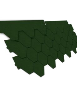 Бітумна черепиця Nexler Bitumen Shingles, трапеція, 800×320-285 мм, зелений