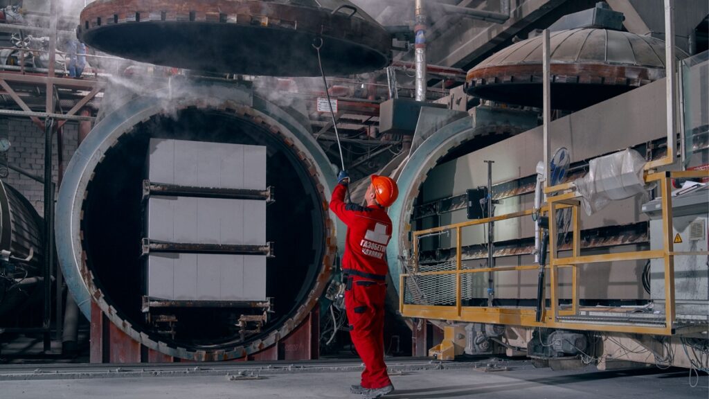 Газоблок стіновий «Газобето» СТ 600×400×200 С2.5 D500 F50
