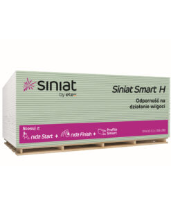 Гіпсокартон вологостійкий Sinial Smart тип Н3, 1200×2500×12.5 мм