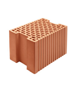 Керамічний блок Thermopor 25 AKU S (звукоізоляційний), 250×375×238 мм