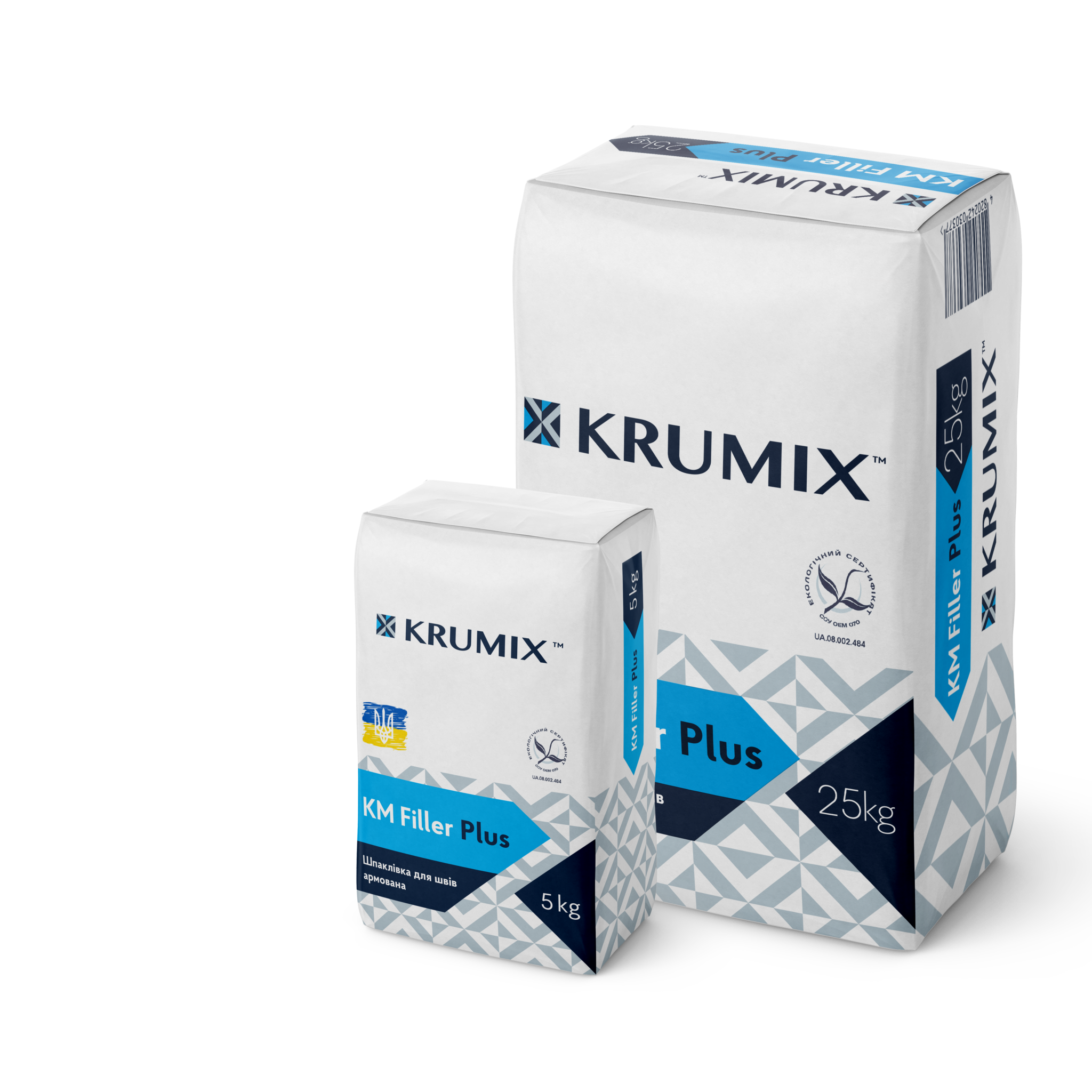 Армуюча шпаклівка для швів Krumix KM Filler Plus