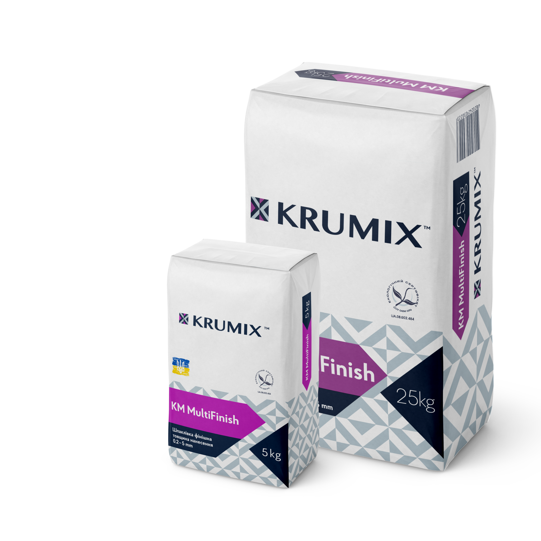 Шпаклівка «Старт + Финиш» Krumix KM MultiFinish