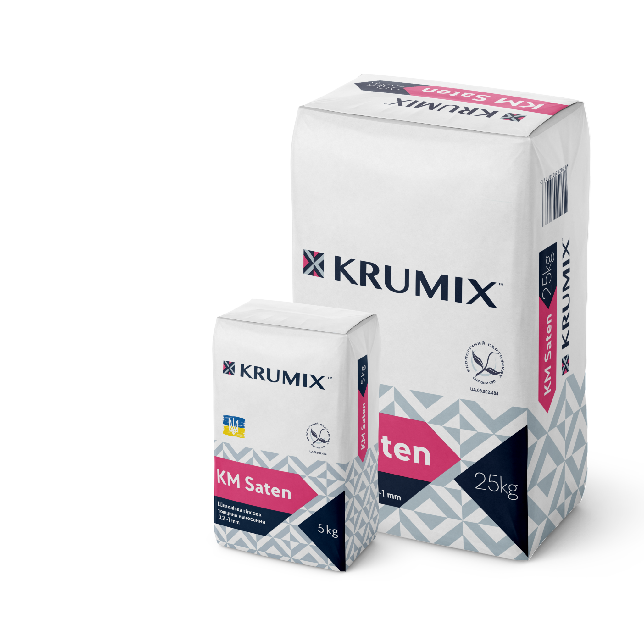 Фінішна шпаклівка Krumix KM Saten