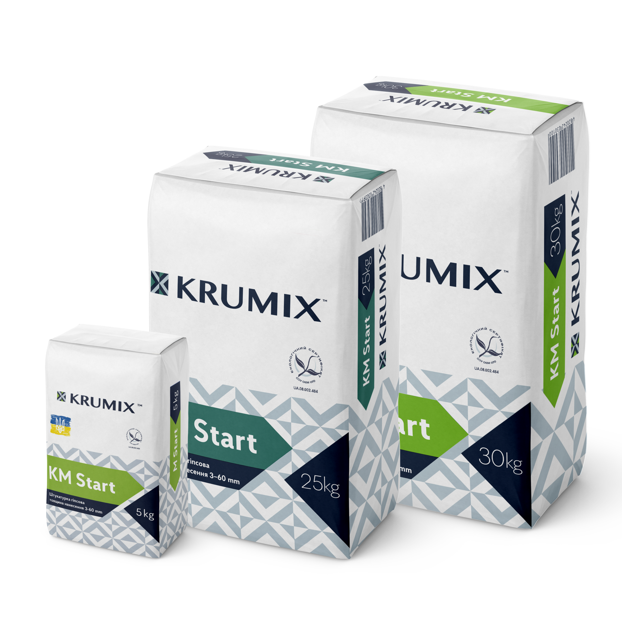Штукатурка Krumix KM Start