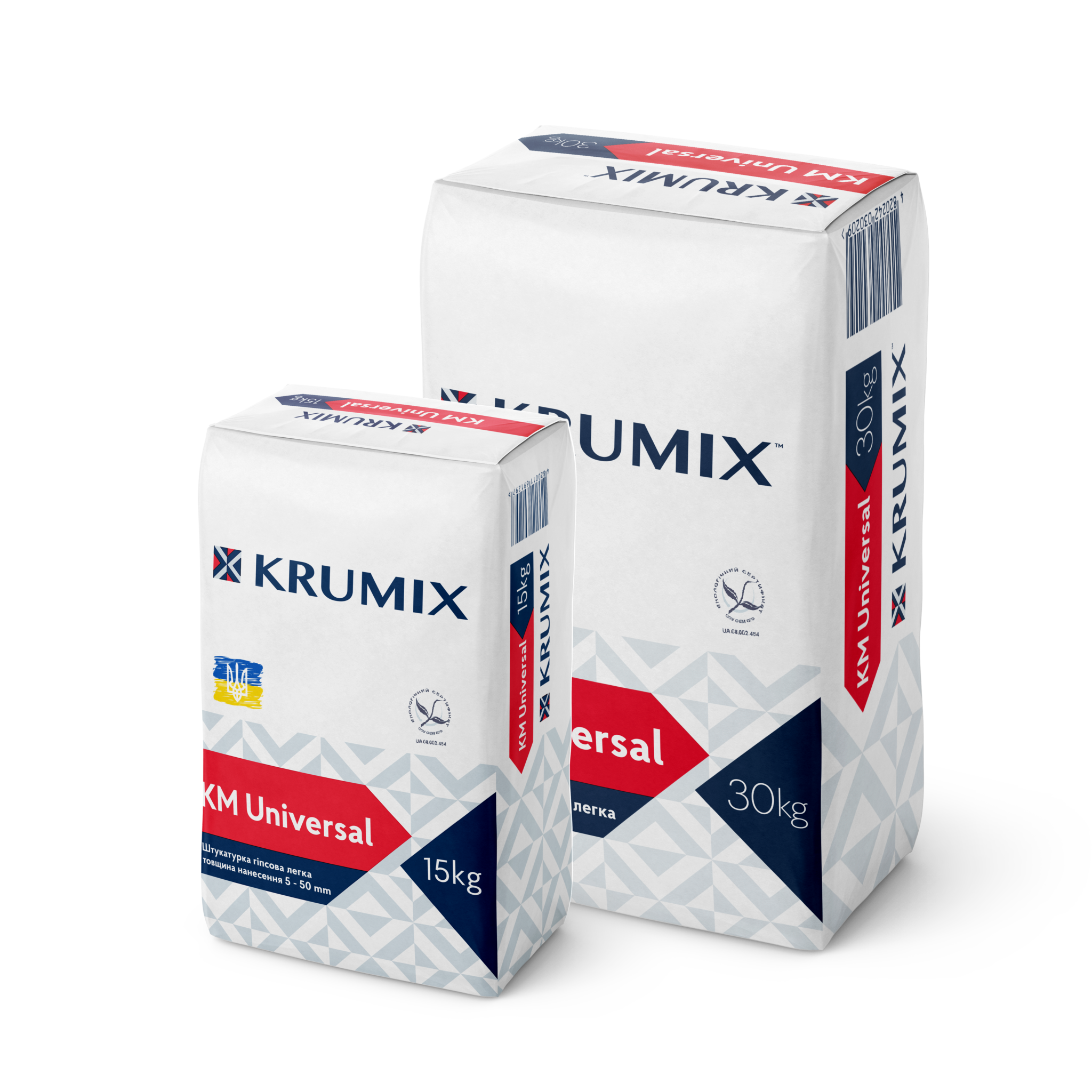 Легка штукатурка Krumix KM Universal